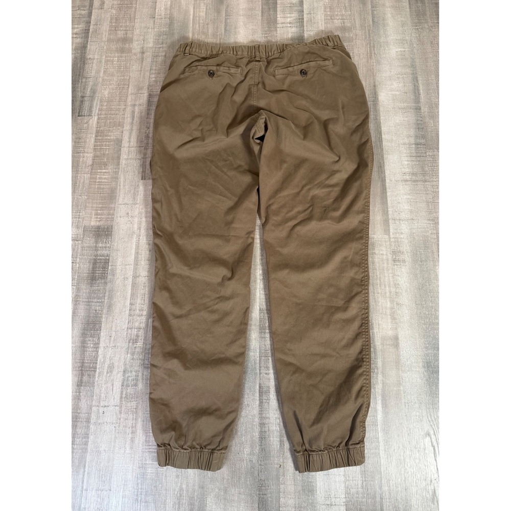 Bearbottom Clothing Womens XL Tall Khaki Brown Stretch Chino Jogger Pants - Picture 4 of 9